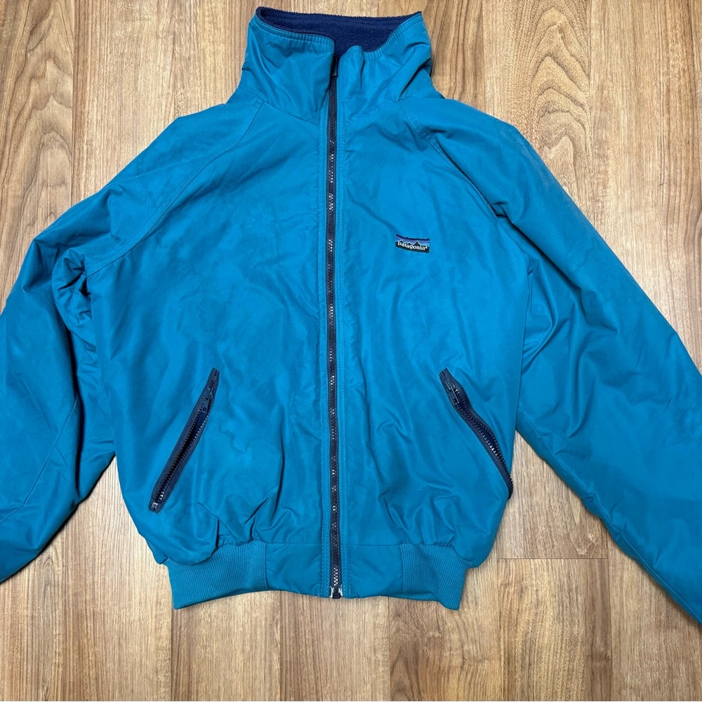 Vintage Patagonia Bomber Jacket Blue